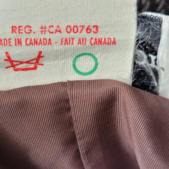 Vintage Dior Sport Wool Plaid Skirt Brown Size 12 - Picture 8 of 9